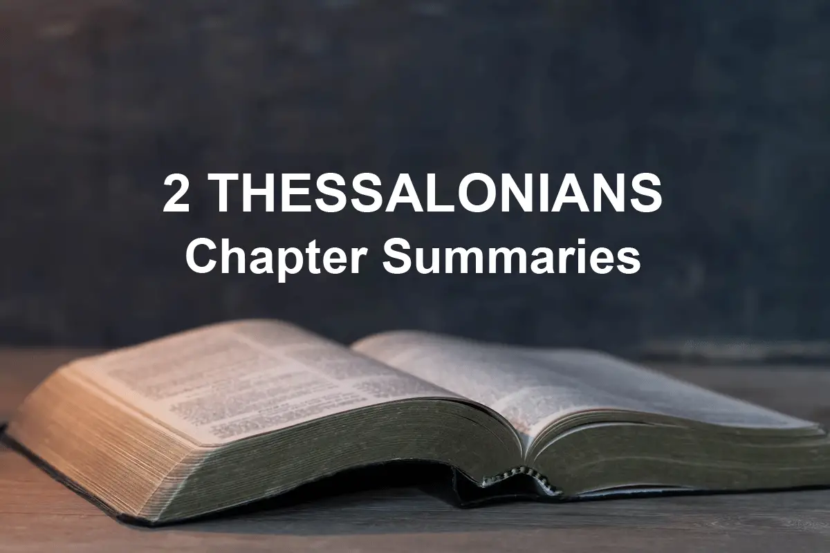 2 thessalonians chapter 2 summary