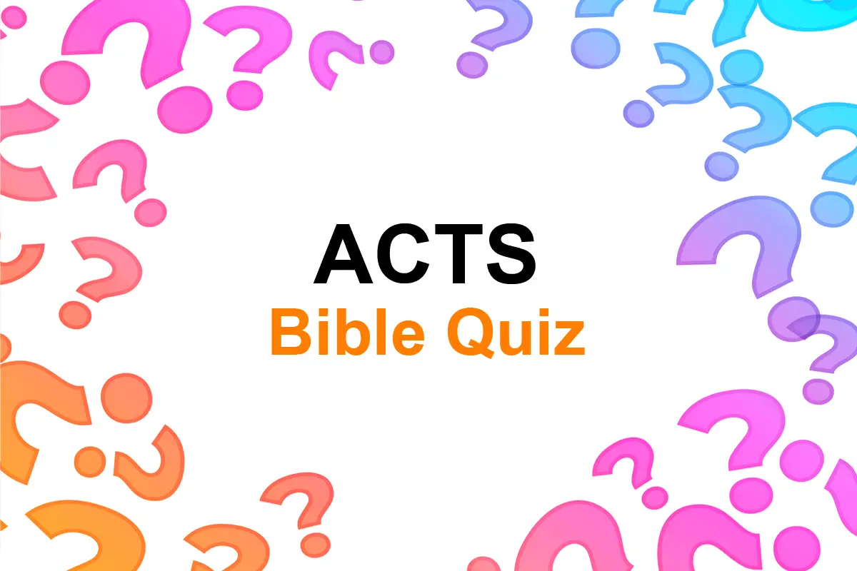 Acts Bible Quiz Graphic