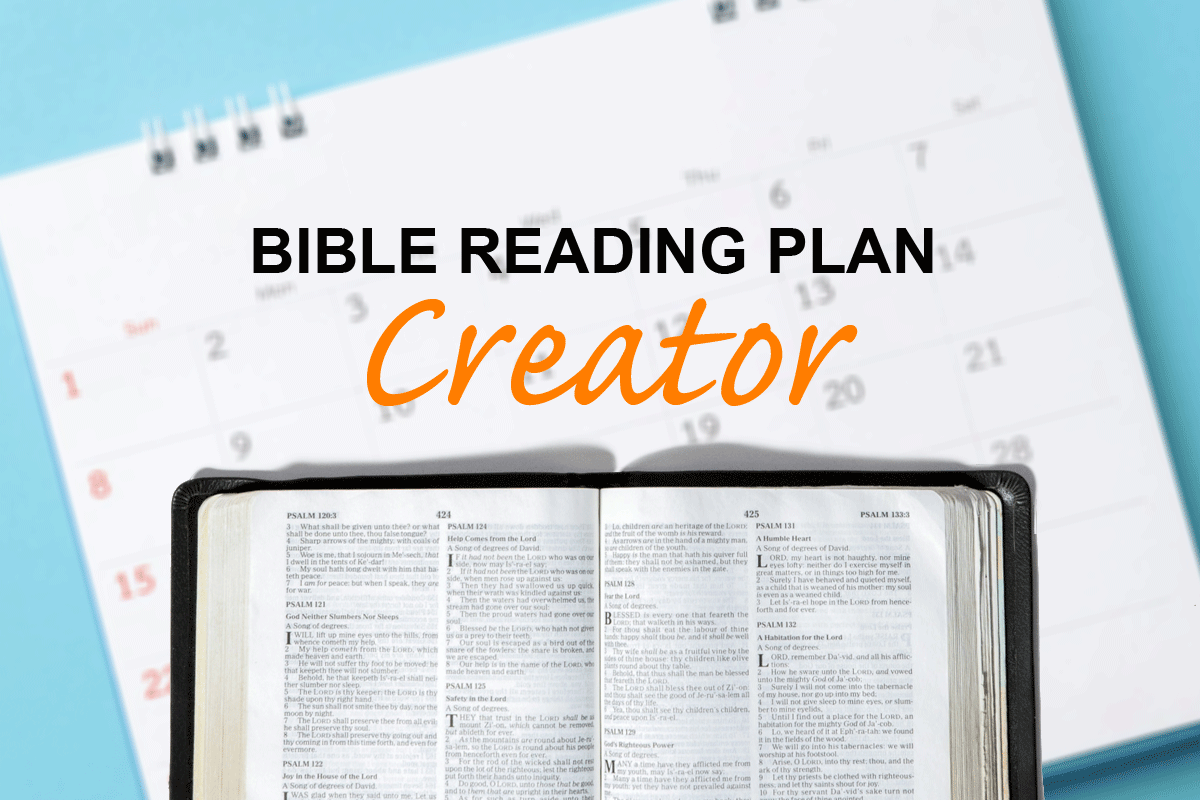 Bible Reading Plan Creator