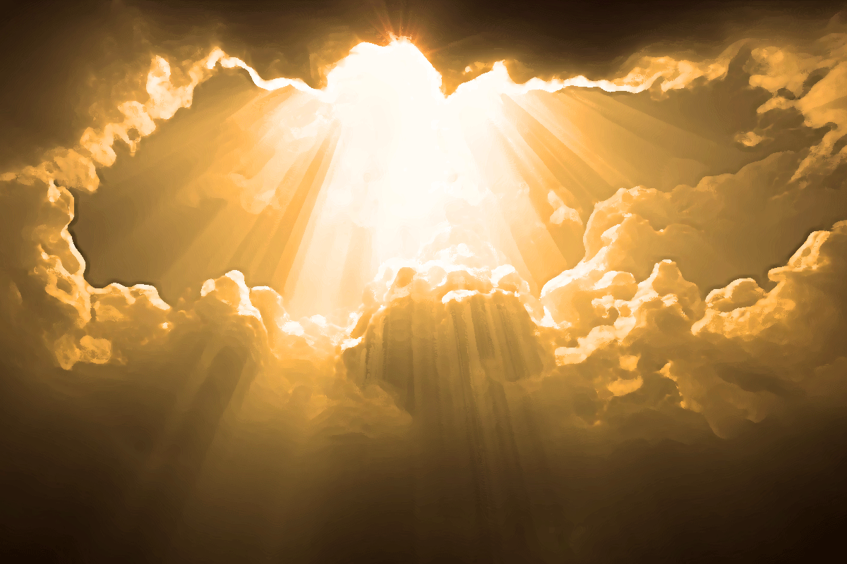 Heavenly clouds for Bible Verses About Knowing God