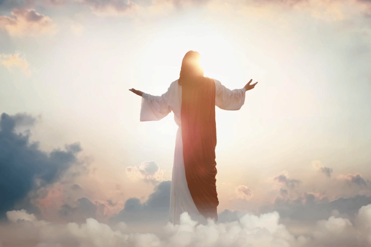 Jesus ascending for Bible Verses About Restoration