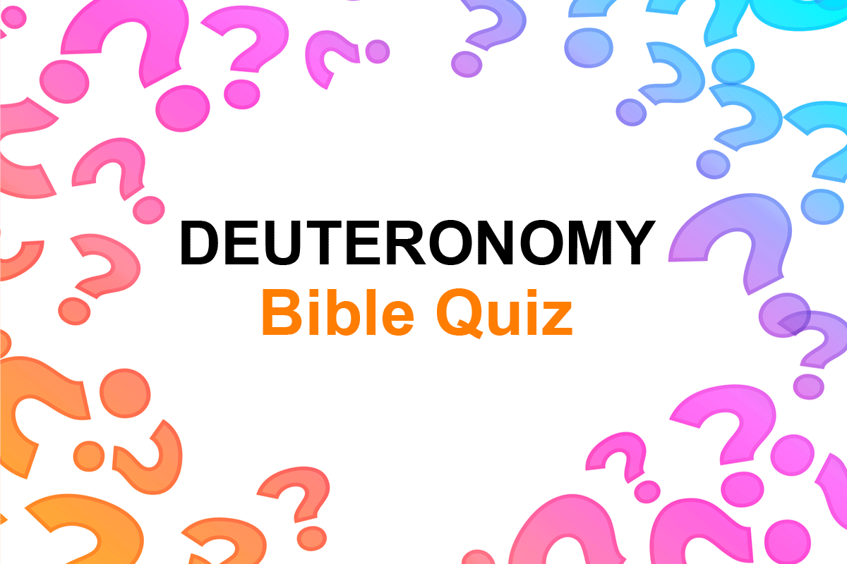 Deuteronomy Bible Quiz Graphic
