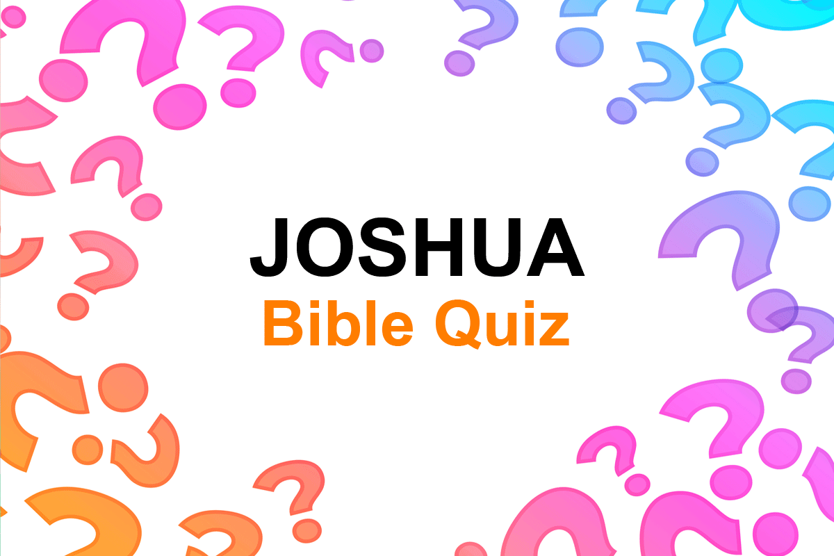 Joshua Bible Quiz Graphic