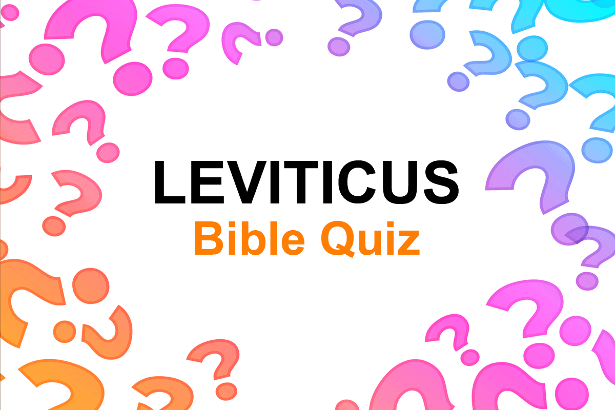 Leviticus Bible Quiz Graphic