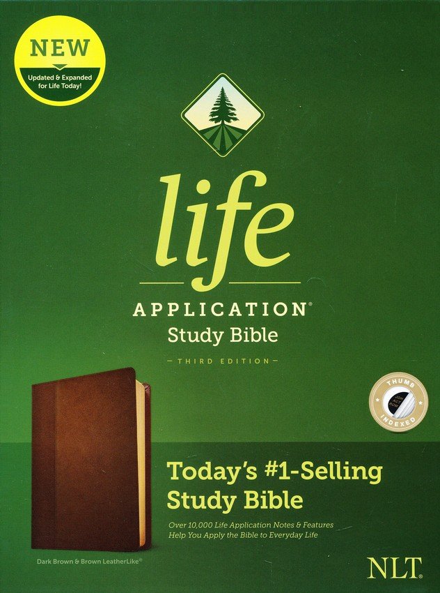 NLT Life Application Study Bible Box Cover